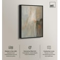 thumbnail image 2 of Fiery Traces III Canvas Minimalist Abstract by Art Remedy, Black Frame, 30" x 45", 2 of 7