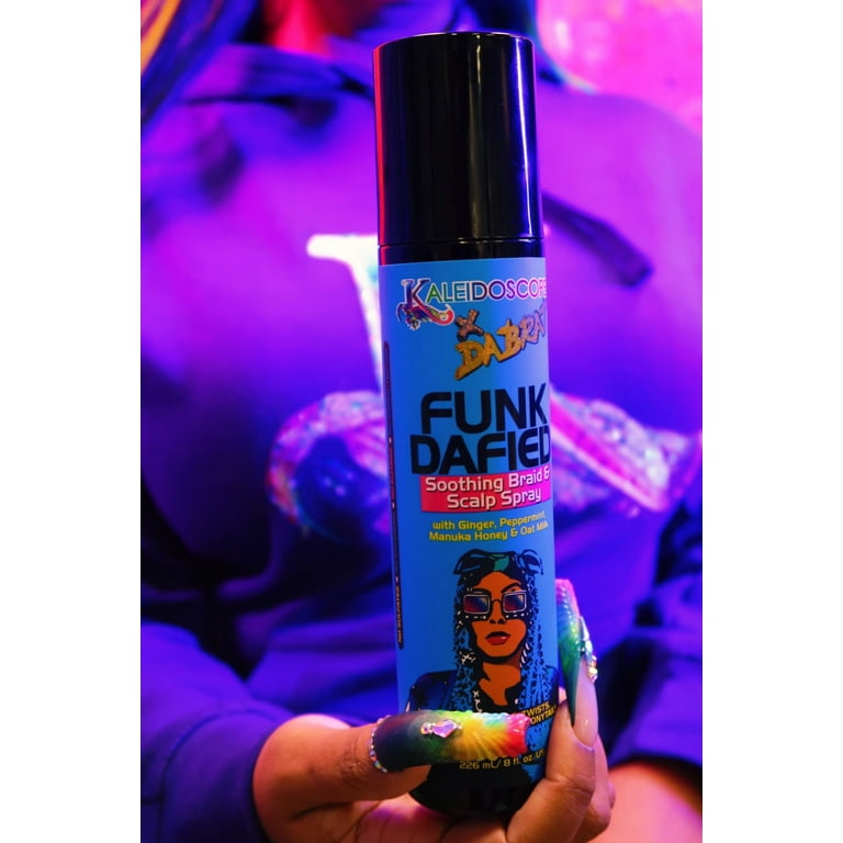 KALEIDOSCOPE Da Brat Funk Dafied Soothing Braid & Scalp Spray (8oz) KALEIDOSCOPE Da Brat Funk Dafied Soothing Braid & Scalp Spray (8oz)