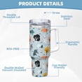 thumbnail image 5 of Bingfone Elephant Tree for 40 Oz Stainless Steel Travel Mug Double Wall Water Coffee Cup for Home,Office, Outdoor Works Great for Ice Drinks and Hot Beverage, 5 of 8