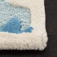 thumbnail image 3 of Hawthorne Collections 8' X 10' Hand Tufted Wool Rug in Blue and Ivory, 3 of 6