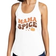 thumbnail image 2 of Mama Spice Tank Top Fitted Racerback Women's X-Small White, 2 of 5