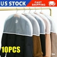 thumbnail image 2 of STARLIGHT- 10Pcs Clothes Cover Closet Garment Shoulder Covers Suit Cover Garment Covers, 2 of 5