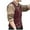 Red, variant on Vests for Men's Corduroy Vest Classic British Retro Style Smart Casual Outerwear for Everyday Business and Daily Wear Size:M