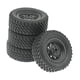 thumbnail image 2 of 4x Ruedas y neumáticos de coche RC Pieza de repuesto Modificación RC Neumáticos de coche trepador de control remoto resistentes para MN82 MN78 1/12, 2 of 8