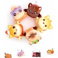 thumbnail image 3 of Muyoka Gato de dibujos animados de peluche de juguete, lindo, suave, c贸modo, mu帽eco de gatito de peluche, mu帽eco de peluche creativo, adorno para ni帽os, juguete para decoraci贸n del hogar para dormito, 3 of 7