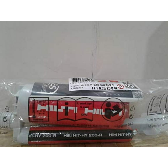 Hilti Injectable Mortar Epoxy Hybrid adh HY 200-R