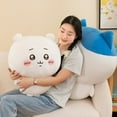 thumbnail image 2 of Chickawa Plush, Chickawa Plush Series Long Doll, Anime Usagi Hachiware Chiikawa Momonga Plushies, Stuffed Animal Soft Pillow Toys, Cute Gift for Kids & Girls, Birthday Gift, 19.69 inch / 50cm, 2 of 9