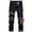 Black and Navy, variant on Taigaofy Men's Winter Fleece Lined Hiking Pants With Zip Pockets Waterproof Quick-Dry Travel Fishing Work Outdoor Pants Upgraded Black 32