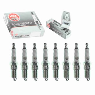 NGK V-POWER Spark Plugs Set Of 6 For Chevrolet Silverado/Sierra 1500 4.3L - Direct Fit