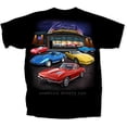thumbnail image 2 of Joe Blow Tees Chevy Corvette Showroom Short Sleeve T-shirt-Black-xl, 2 of 2