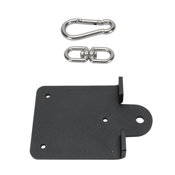 Heavy Bag Beam Hook, Black Powder Coating 360 Degree Rotation Wall Mount Punching Bag Hanger Heavy Duty Steel for Swings