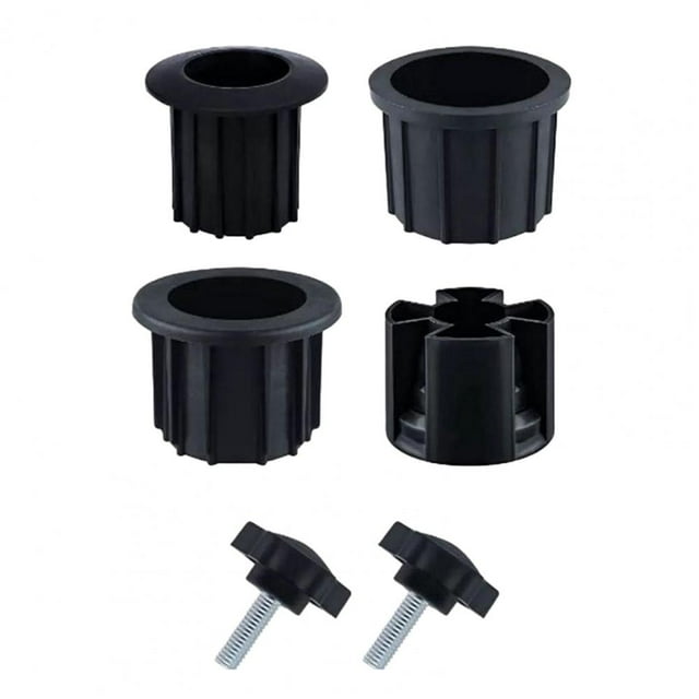 Juego de tubos de soporte para poste de sombrilla, soporte de Base para sombrilla al aire libre, funda de tubo de inserción, para jardín exterior, patio trasero y balcón, 6/8/12 Uds.