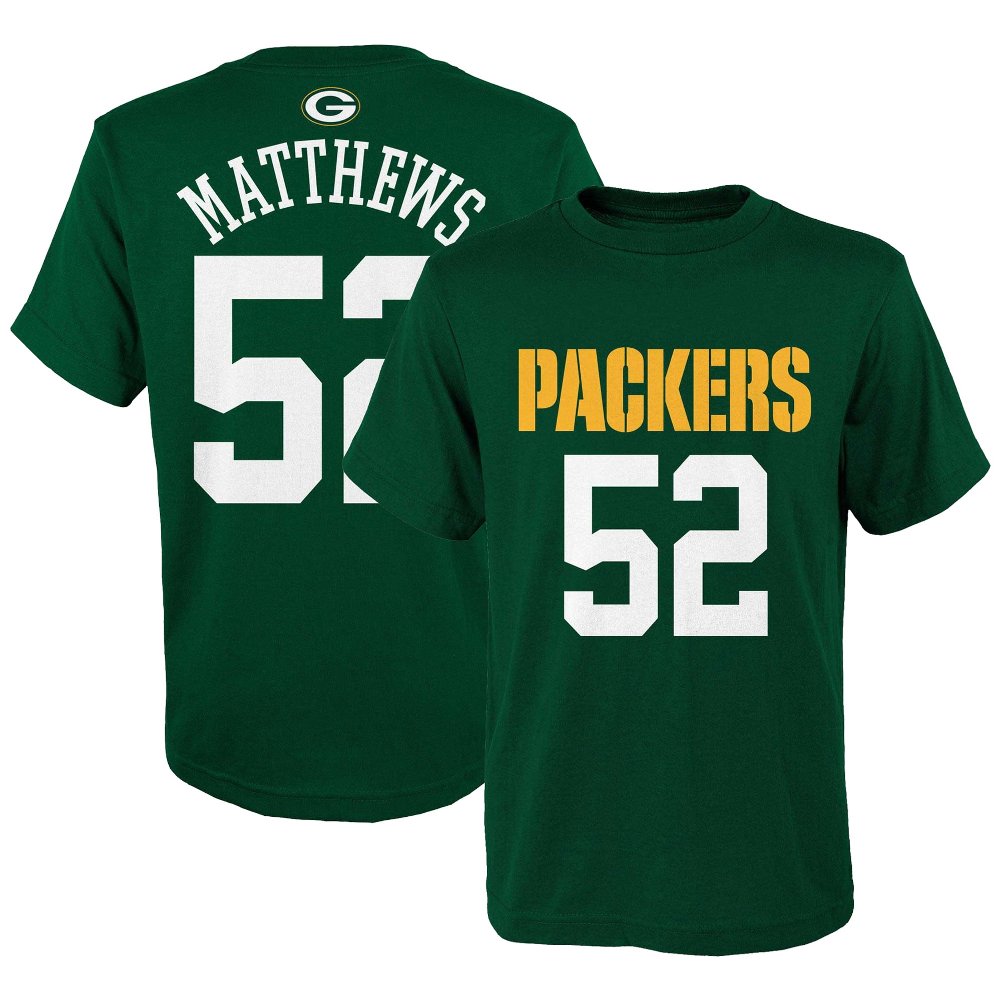 green bay packers clay matthews youth jersey