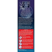 CLEAR CARE PLUS Cleaning & Disinfecting Contact Lens Solution with Case, 12 oz