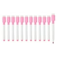 thumbnail image 1 of Whiteboard Pen, 0.5-1mm Fine Tip Dry Erase Rose Red White Board Markers, 12 Pcs, 1 of 6