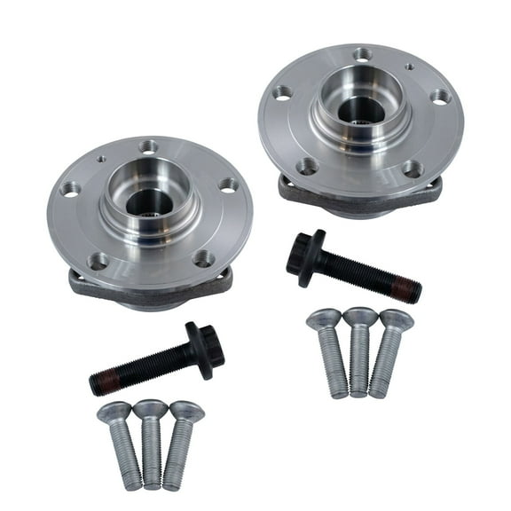 TRQ Front or Rear Wheel Bearing & Hub Assembly LH RH Pair for Audi VW New BHA52013 Fits select: 2019-2020 VOLKSWAGEN JETTA, 2018-2019 VOLKSWAGEN TIGUAN