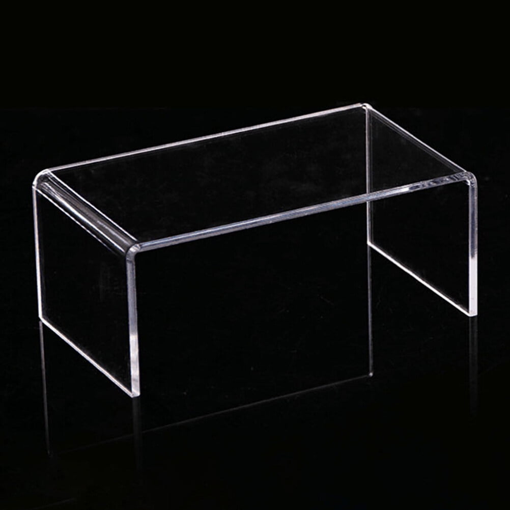 3PCS Acrylic Display Shoe Risers Clear Retail Display Stand U Shaped