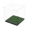 thumbnail image 5 of Versatile Deluxe Clear Acrylic Display Case - Small Square Box with Turf Bottom 4" x 4" x 4" (A057-TB), 5 of 7