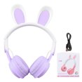thumbnail image 2 of Auriculares Para Niños, Diseño De Oreja De Conejo, Lindos Auriculares Para Niños, Cómodos Para El Hogar Y El Dormitorio, 2 of 7