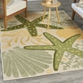 thumbnail image 6 of Nourison Aloha Nature Indoor/Outdoor Green Yellow 6' x 9' Area Rug (6x9), 6 of 10