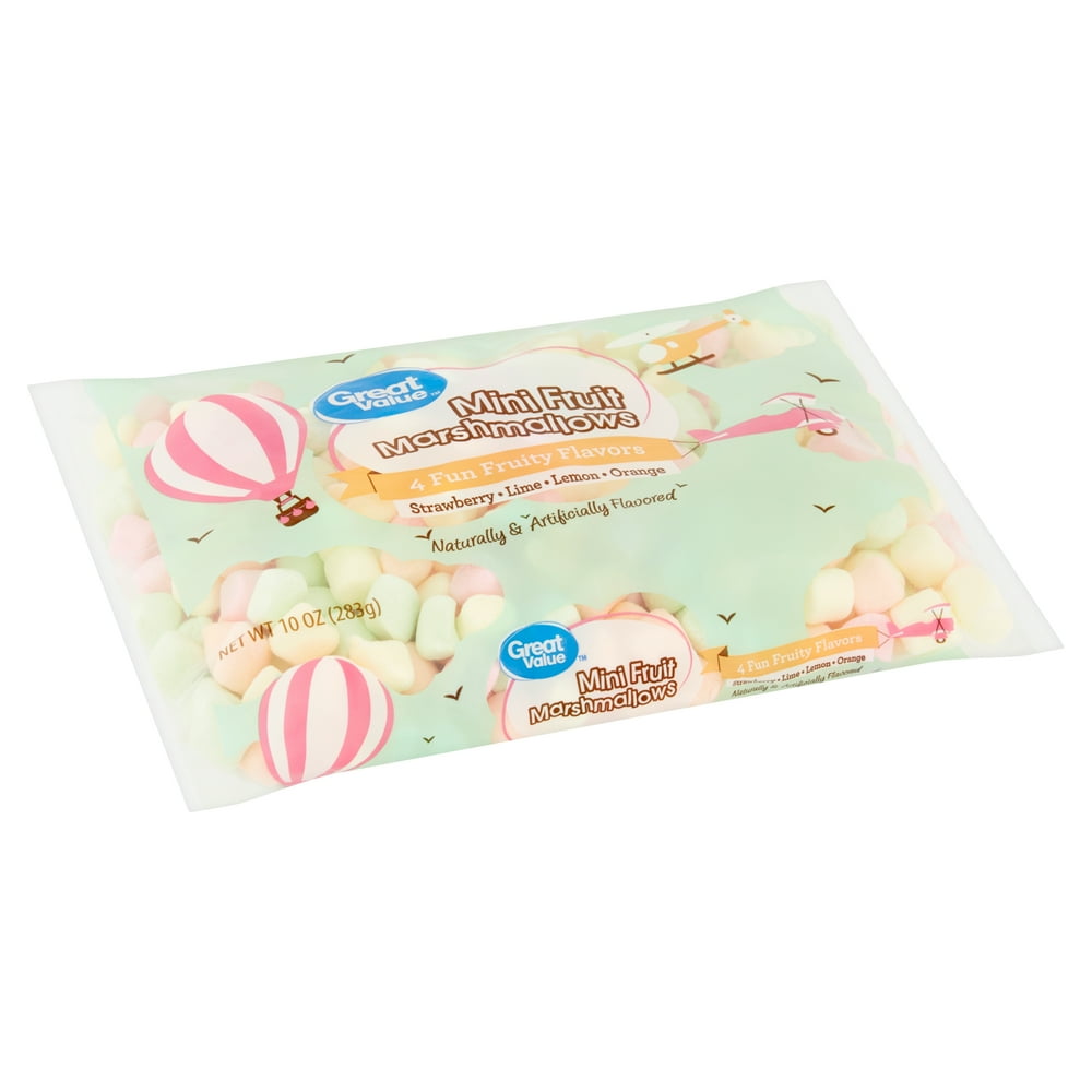 Great Value Mini Fruit Marshmallows, 10 oz