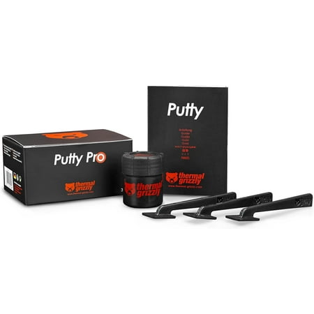 Thermal Grizzly TG-P-P-030 TG Putty Pro High-Performance Electrically Non-Conductive Thermal Putty for GPU and PCB Applications, 30g