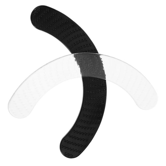 KAKOWELY Amortisseurs de Tambour 2 Pcs Adhésifs en Silicone Amortisseurs de Tambour Pratiques (Couleur Assortie) 6.3"X0.98"X0.1"