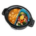 thumbnail image 4 of YAOMOBB Dual Compartment Slow Cooker Liner Eco Friendly Silicone Slow Stew Pot Liners High Temperature Resistant 2Pcs Set, 4 of 7