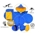 thumbnail image 4 of Adoretex Unisex Waterproof Swim Parka, Quick-dry Warm Coat Water Sports Jacket for Adults & Kids-PK005-Black/Black-YS, 4 of 6