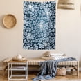 thumbnail image 2 of Diamond Tapestry, Diamonds Backdrop Carbon Atoms in Cubic Structure Superlative Physical Objects Art, Wall Hanging for Bedroom Living Room Dorm Decor, 40W X 60L Inches, Silver Dark, by Ambesonne, 2 of 5