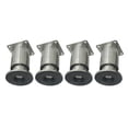thumbnail image 4 of DOLITY 4 Pcs Cabinet Legs Bed Frame Fixed Support Feet Reinforced Heavy Duty Couch Legs Gray, 4 of 9