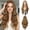 Brown1-28inch, variant on Creamily 22 Inch Brown Wig for Women Long Wavy Hair Wig Curly Wavy Synthetic Wigs