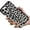 Black Leopard, variant on for iPhone 16 Pro Case for Women, Cute Pet Cat Cartoon Art Animal Print Girly Design Kawaii Aesthetic Cartoon Pattern for Girls Teens Soft TPU Phone Case (6.3")