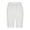 White., variant on akafmk Women's Plus Size Linen Casual Shorts Elastic Waist Hollow Splicing Breathable Summer Shorts with Pockets