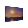 thumbnail image 2 of Trademark Fine Art 'Moonlit Pier' Canvas Art by Chris Moyer, 2 of 3