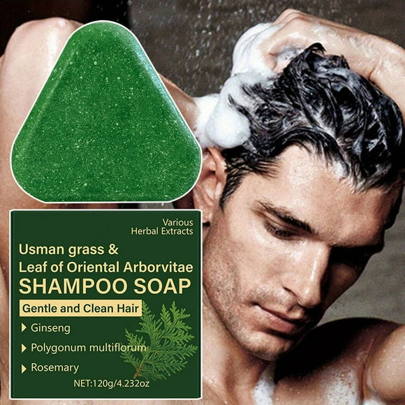 Jabón capilar nutritivo, limpiador y fijador de temperatura a base de hierbas.