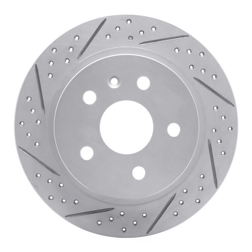 Dynamic Friction Company 830-45015L DFC Geoperformance Rotor - Drilled and Slotted