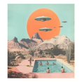 thumbnail image 6 of Yayeee Magnetic Dishwasher Cover for The Front Decoration Home Kitchen Machine Sticker Protector, Retro UFO, 6 of 6