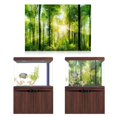 thumbnail image 1 of waterproof 3D Effect Poster, durable PVC Forest Poster, for fish  aquarium, 1 of 8