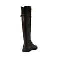 thumbnail image 4 of Franco Sarto Women's Ainsley Knee High Boot Dark Hickory Brown Leather Wide Calf 9M, 4 of 5