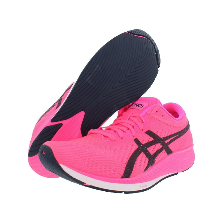 Asics Womens Metaracer Knit Gym Running Shoes Walmart