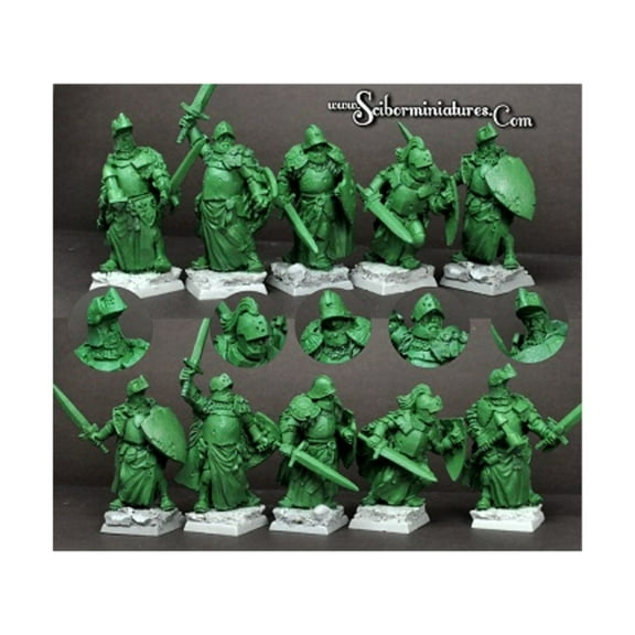 Scibor Monstrous Miniatures Knights Set #1 New