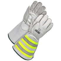 Bdg Cut-Resistant Leather Gloves, Cut Level A7 ,Uncoated ,XL 1 PR 60-1-1290-XL