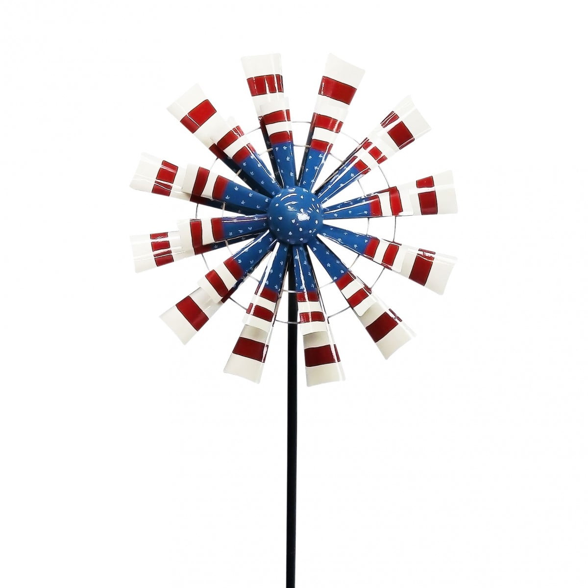 Patriotic Metal Windmill by Alpine Corporation