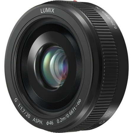 Panasonic Lumix G H-H020AK 20mm F/1.7 II ASPH Fixed Lens for Panasonic/Olympus Micro Four Thirds Cameras