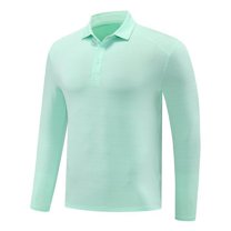 YLSDY Button Collareds Shirts for Men Quick Dry Lightweight Fishing Golf Button Collareds Long Sleeve Spring Summer Stretch Sports Shirts for Men Green XXL