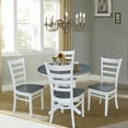 thumbnail image 5 of International Concepts 36" Solid Wood Extension Dining Table With 4 Chairs, 5 of 6