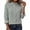 Gray, variant on TEAJOPSUU Women's Stand Collar Shirt Long Sleeve Cotton Blend Button Down Shirts Relaxed Fit Casual Cardigan Tops for Everyday Work Gray