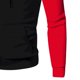 thumbnail image 3 of Blusa con capucha de manga larga para hombre, informal, a la moda, con colores a juego, sudadera deportiva con capucha, blusa de poliéster para hombre, 3 of 3