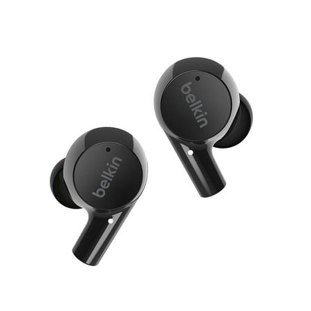 Belkin - SOUNDFORM Rise True Wireless Earbuds - Black